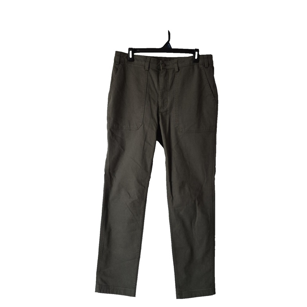 Duluth Trading Co Pants Womens 12x31‎ Vintage Olive Stretch Tech Pocket NWOT